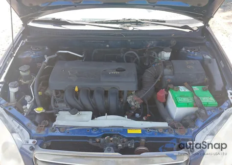 2004 Toyota Corolla Ce из США, поврежденный, VIN JTDBR32E342042455